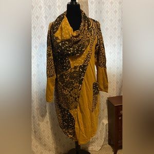 Tunic X-Large Like New Gorgeous with Pockets Made in Italy !(#340) Vasna